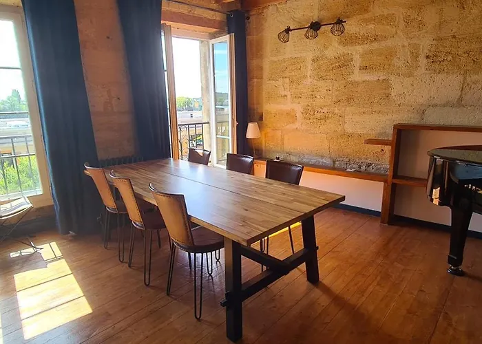 Elegance Et Confort Sur Les Quais - Vue Garonne * Бордо